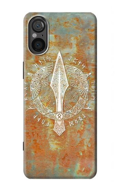 S3827 Gungnir Spear of Odin Norse Viking Symbol Case Cover Custodia per Sony Xperia 5 V