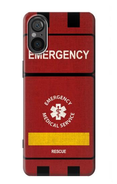 S3957 Emergency Medical Service Case Cover Custodia per Sony Xperia 5 V