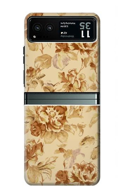 S2180 Flower Floral Vintage Pattern Case Cover Custodia per Motorola Razr 40