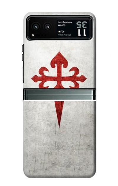 S3200 Order of Santiago Cross of Saint James Case Cover Custodia per Motorola Razr 40