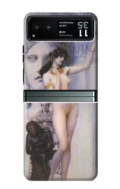 S3353 Gustav Klimt Allegory of Sculpture Case Cover Custodia per Motorola Razr 40