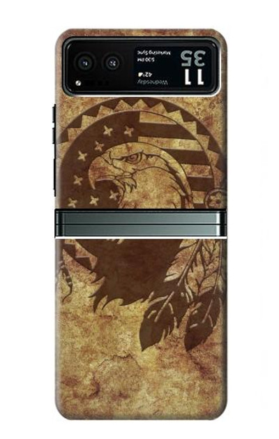 S3378 Native American Case Cover Custodia per Motorola Razr 40