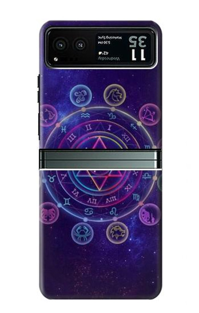 S3461 Zodiac Case Cover Custodia per Motorola Razr 40