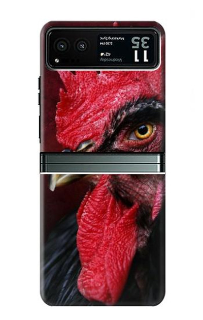 S3797 Chicken Rooster Case Cover Custodia per Motorola Razr 40