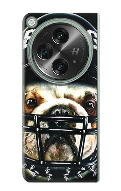 S0098 Bulldog American Football Case Cover Custodia per OnePlus OPEN