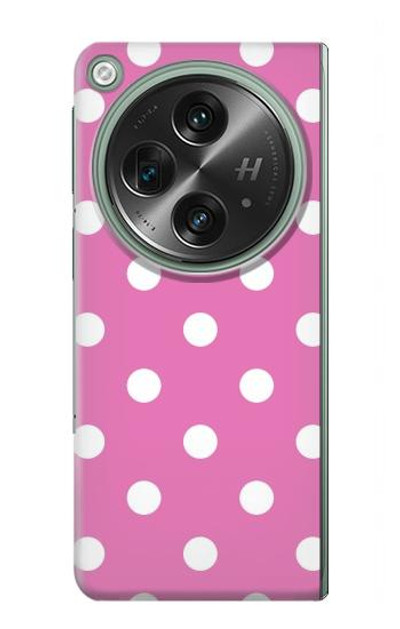 S2358 Pink Polka Dots Case Cover Custodia per OnePlus OPEN