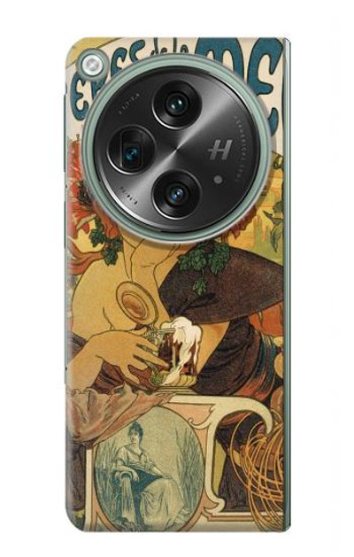 S2740 Alphonse Mucha Bieres De La Muse Case Cover Custodia per OnePlus OPEN