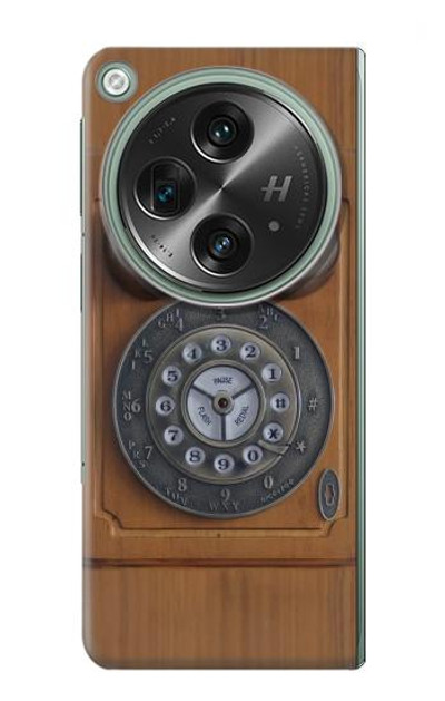 S3146 Antique Wall Retro Dial Phone Case Cover Custodia per OnePlus OPEN