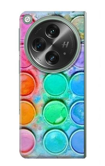 S3235 Watercolor Mixing Case Cover Custodia per OnePlus OPEN