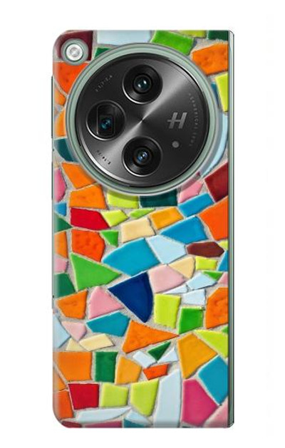 S3391 Abstract Art Mosaic Tiles Graphic Case Cover Custodia per OnePlus OPEN