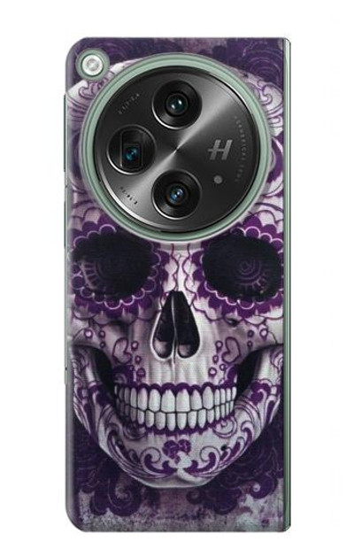 S3582 Purple Sugar Skull Case Cover Custodia per OnePlus OPEN