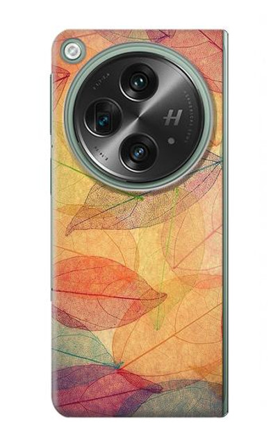 S3686 Fall Season Leaf Autumn Case Cover Custodia per OnePlus OPEN