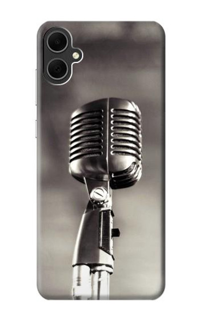 S3495 Vintage Microphone Case Cover Custodia per Samsung Galaxy A05