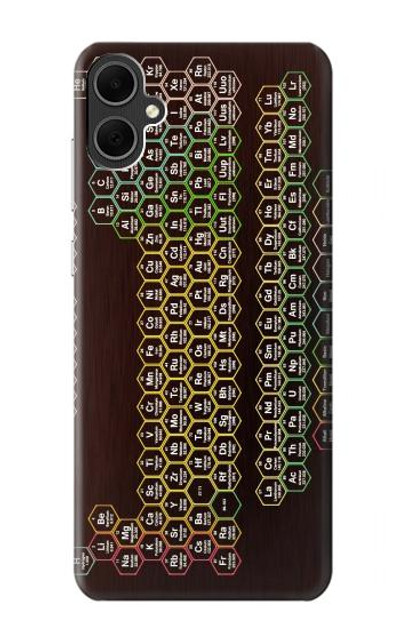 S3544 Neon Honeycomb Periodic Table Case Cover Custodia per Samsung Galaxy A05