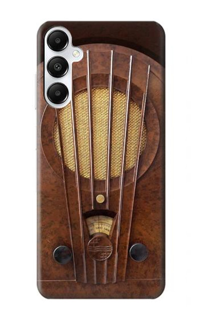 S2655 Vintage Bakelite Deco Radio Case Cover Custodia per Samsung Galaxy A05s