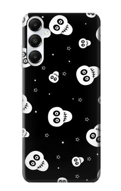 S3261 Smile Skull Halloween Pattern Case Cover Custodia per Samsung Galaxy A05s