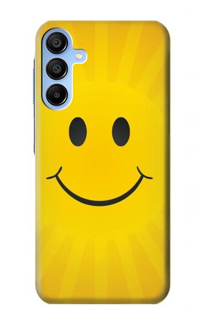 S1146 Yellow Sun Smile Case Cover Custodia per Samsung Galaxy A15 5G S1146 Yellow Sun Smile Case Cover Custodia per Samsung Galaxy A15 5G
