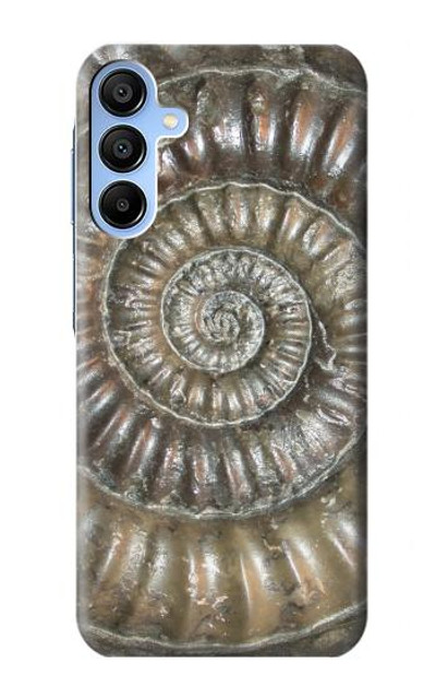 S1788 Ammonite Fossil Case Cover Custodia per Samsung Galaxy A15 5G
