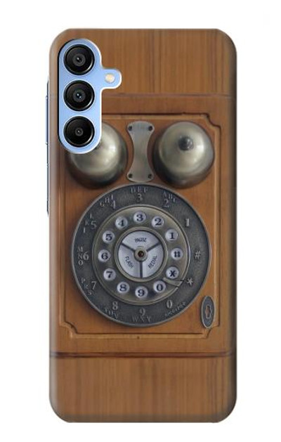 S3146 Antique Wall Retro Dial Phone Case Cover Custodia per Samsung Galaxy A15 5G