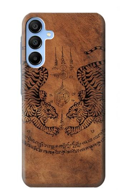 S3209 Sak Yant Twin Tiger Case Cover Custodia per Samsung Galaxy A15 5G