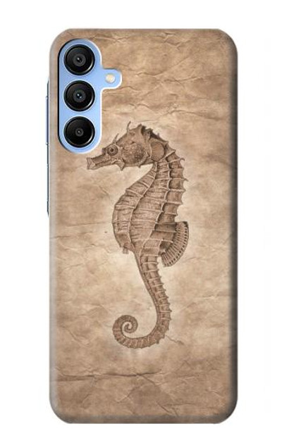 S3214 Seahorse Skeleton Fossil Case Cover Custodia per Samsung Galaxy A15 5G