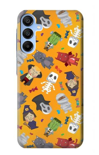 S3275 Cute Halloween Cartoon Pattern Case Cover Custodia per Samsung Galaxy A15 5G
