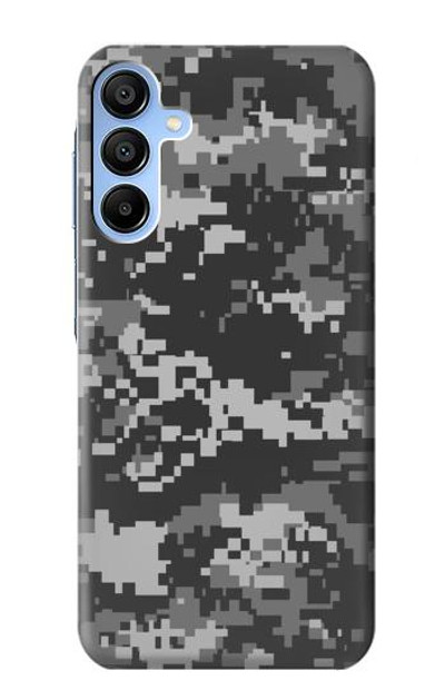 S3293 Urban Black Camo Camouflage Case Cover Custodia per Samsung Galaxy A15 5G