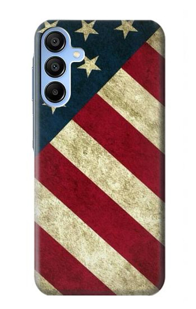 S3295 US National Flag Case Cover Custodia per Samsung Galaxy A15 5G