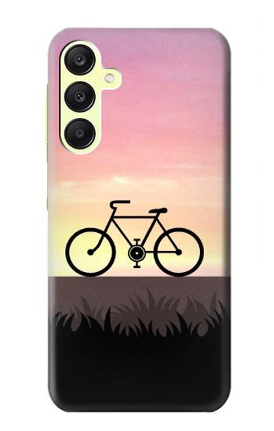 S3252 Bicycle Sunset Case Cover Custodia per Samsung Galaxy A25 5G