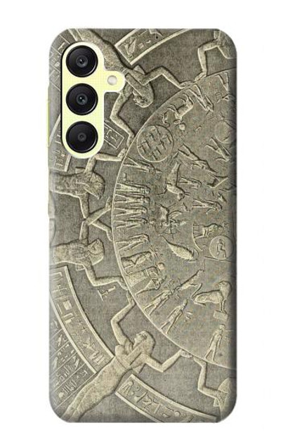 S3396 Dendera Zodiac Ancient Egypt Case Cover Custodia per Samsung Galaxy A25 5G