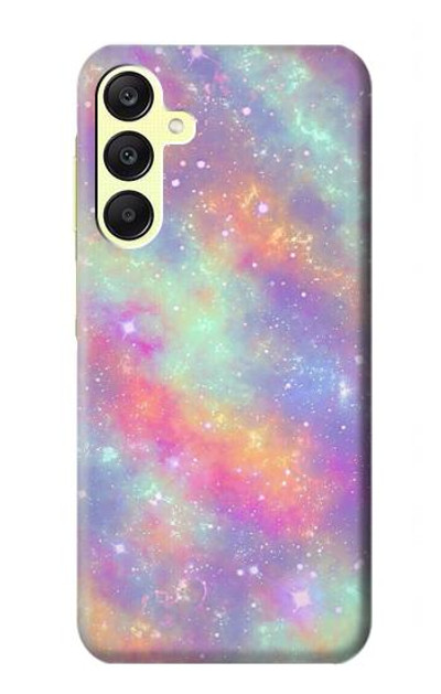 S3706 Pastel Rainbow Galaxy Pink Sky Case Cover Custodia per Samsung Galaxy A25 5G