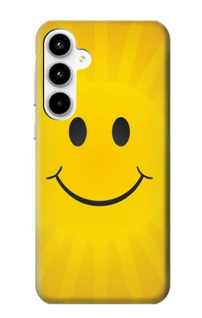 S1146 Yellow Sun Smile Case Cover Custodia per Samsung Galaxy A35 5G S1146 Yellow Sun Smile Case Cover Custodia per Samsung Galaxy A35 5G