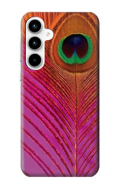 S3201 Pink Peacock Feather Case Cover Custodia per Samsung Galaxy A35 5G