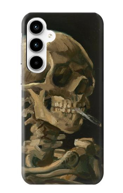 S3358 Vincent Van Gogh Skeleton Cigarette Case Cover Custodia per Samsung Galaxy A35 5G