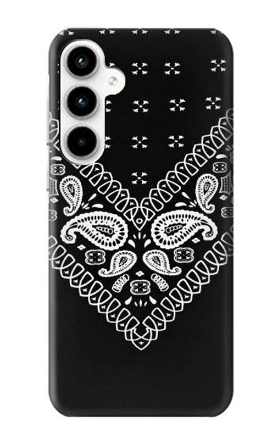 S3363 Bandana Black Pattern Case Cover Custodia per Samsung Galaxy A35 5G