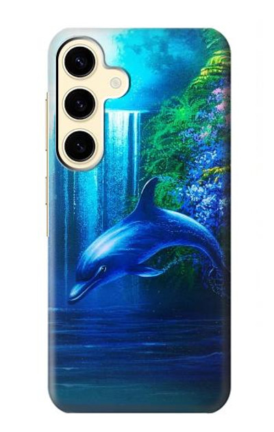 S0385 Dolphin Case Cover Custodia per Samsung Galaxy S24