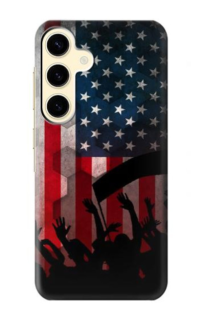 S2989 USA America Soccer Case Cover Custodia per Samsung Galaxy S24