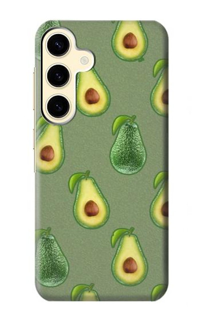 S3285 Avocado Fruit Pattern Case Cover Custodia per Samsung Galaxy S24