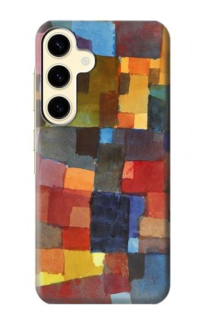 S3341 Paul Klee Raumarchitekturen Case Cover Custodia per Samsung Galaxy S24