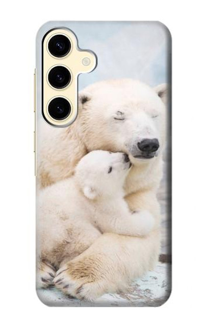 S3373 Polar Bear Hug Family Case Cover Custodia per Samsung Galaxy S24