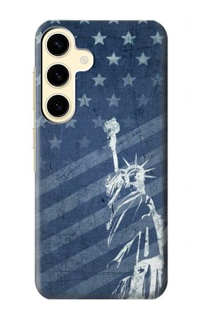 S3450 US Flag Liberty Statue Case Cover Custodia per Samsung Galaxy S24