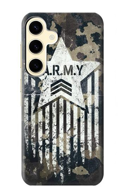 S3666 Army Camo Camouflage Case Cover Custodia per Samsung Galaxy S24