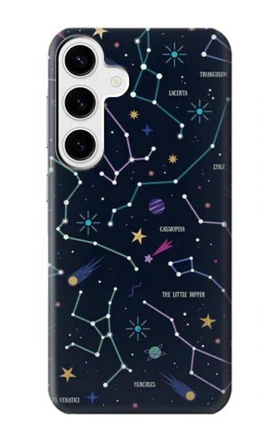 S3220 Star Map Zodiac Constellations Case Cover Custodia per Samsung Galaxy S24 Plus