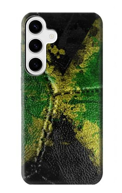 S3319 Jamaica Flag Vintage Football Graphic Case Cover Custodia per Samsung Galaxy S24 Plus