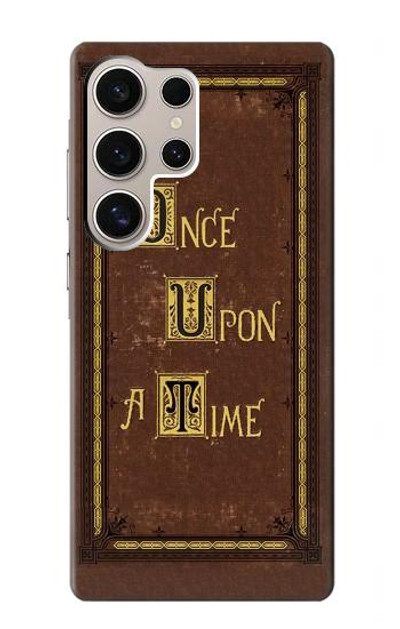 S2824 Once Upon a Time Book Cover Case Cover Custodia per Samsung Galaxy S24 Ultra