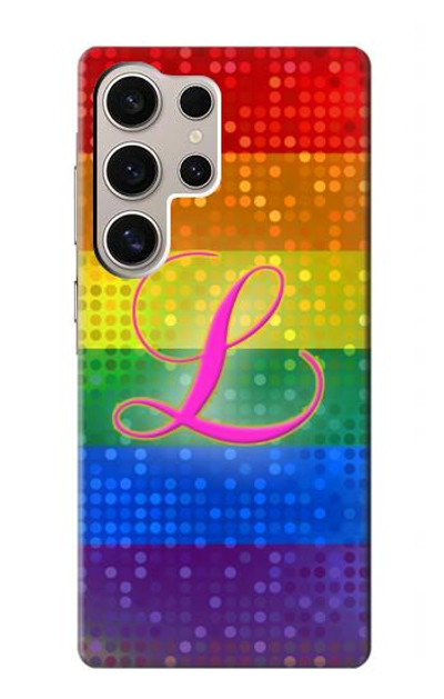 S2900 Rainbow LGBT Lesbian Pride Flag Case Cover Custodia per Samsung Galaxy S24 Ultra