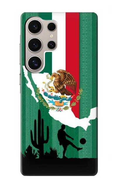 S2994 Mexico Football Soccer Case Cover Custodia per Samsung Galaxy S24 Ultra