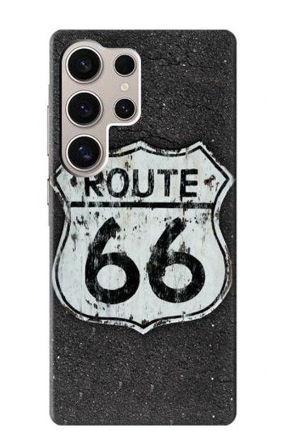 S3207 Route 66 Sign Case Cover Custodia per Samsung Galaxy S24 Ultra