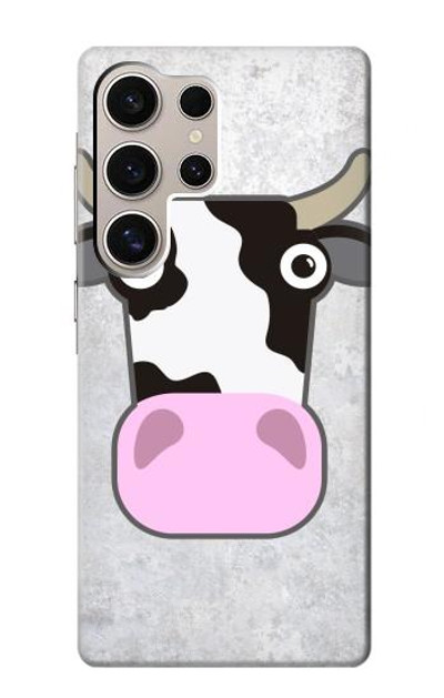 S3257 Cow Cartoon Case Cover Custodia per Samsung Galaxy S24 Ultra