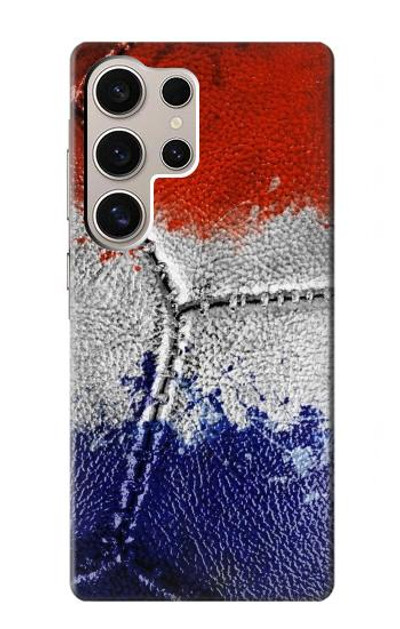 S3304 France Flag Vintage Football Graphic Case Cover Custodia per Samsung Galaxy S24 Ultra